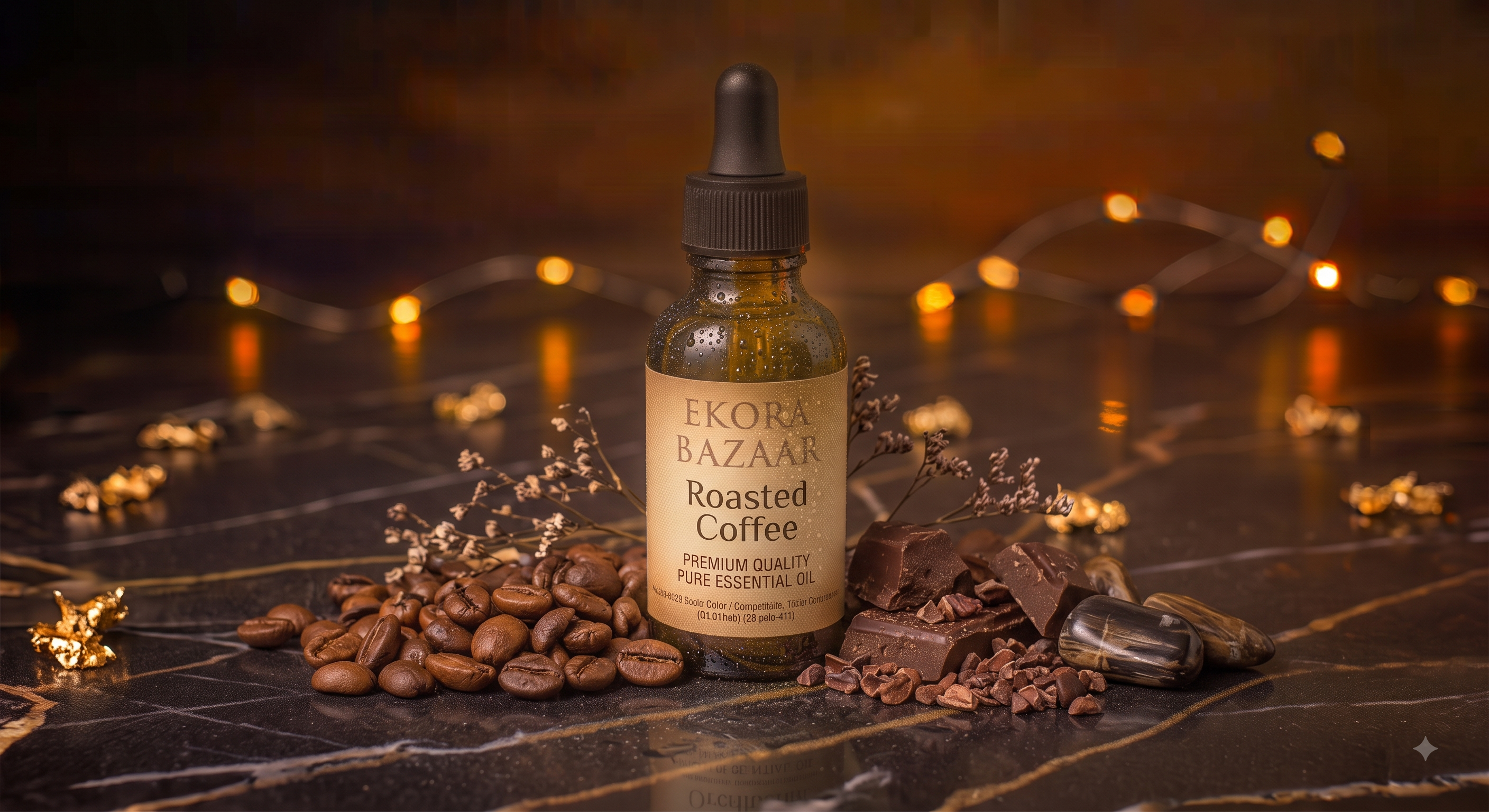Roasted Coffee Candle & Cosmetic F O